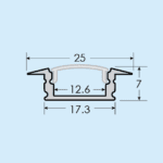 LED Track • Recessed 1707-2